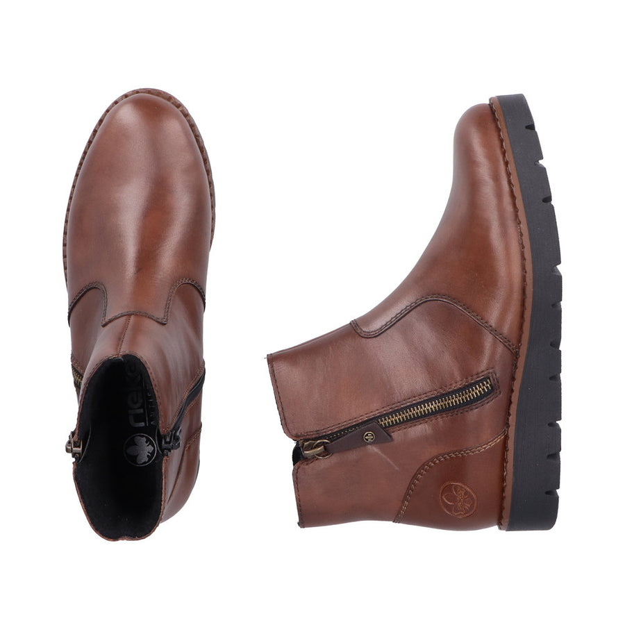 Rieker 44950-24 Mahagoni/Havanna/Brasil Boots