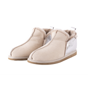 Shepherd of Sweden Annie Honey Silver Slippers