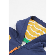 Frugi Carbis Hoodie - Navy Blue/Digger