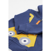 Frugi Carbis Hoodie - Navy Blue/Digger