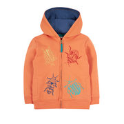 Frugi Blaire Hoodie - Salamander/ Beetles