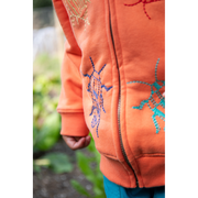 Frugi Blaire Hoodie - Salamander/ Beetles