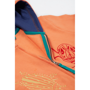 Frugi Blaire Hoodie - Salamander/ Beetles