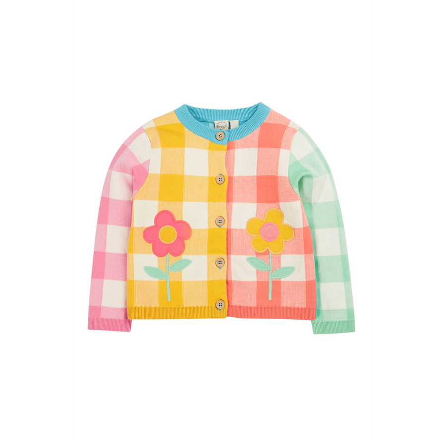 Frugi Maggie Cardigan - Daisy Check