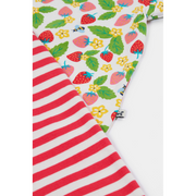 Frugi Wendy Summer Outfit - Strawberry Field/Stripe