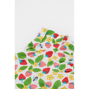 Frugi Wendy Summer Outfit - Strawberry Field/Stripe