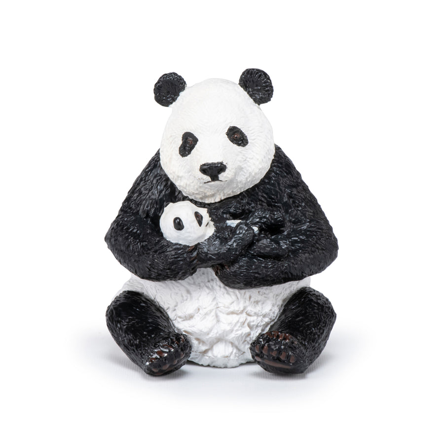 Papo Sitting Panda And Baby