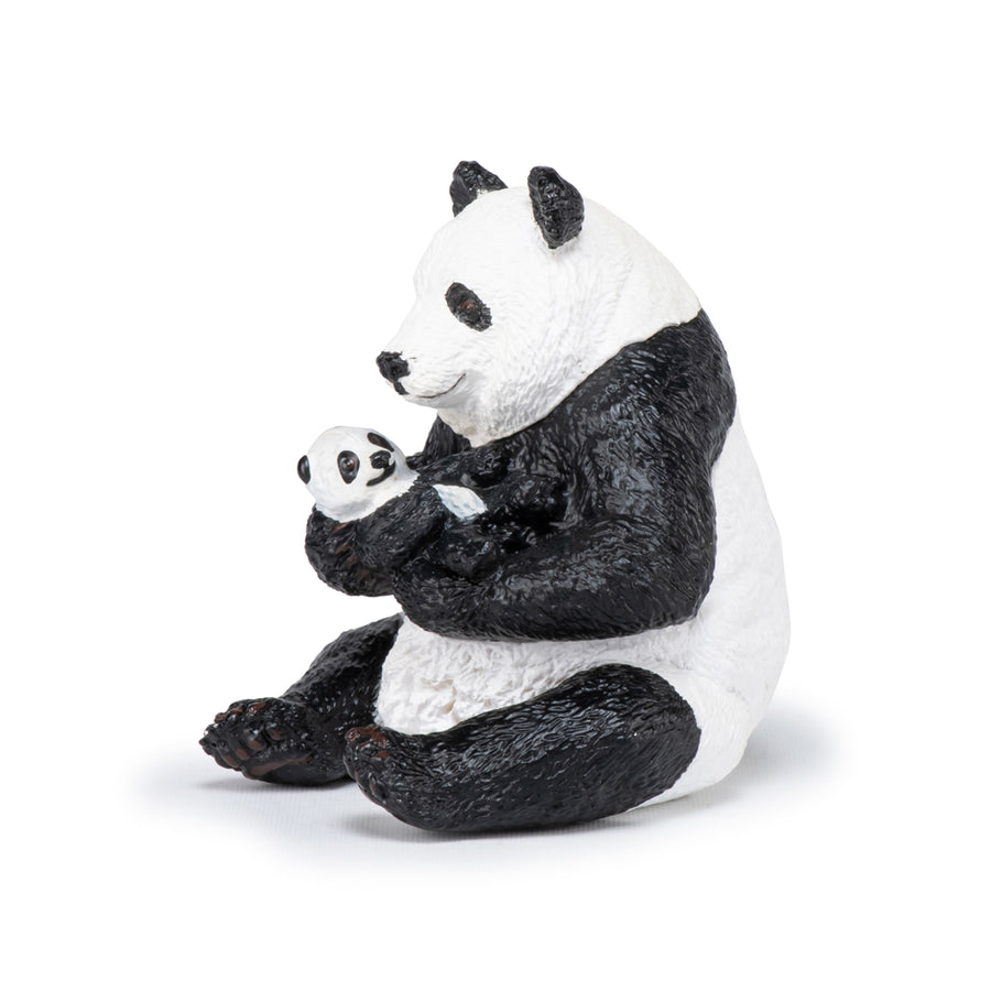 Papo Sitting Panda And Baby