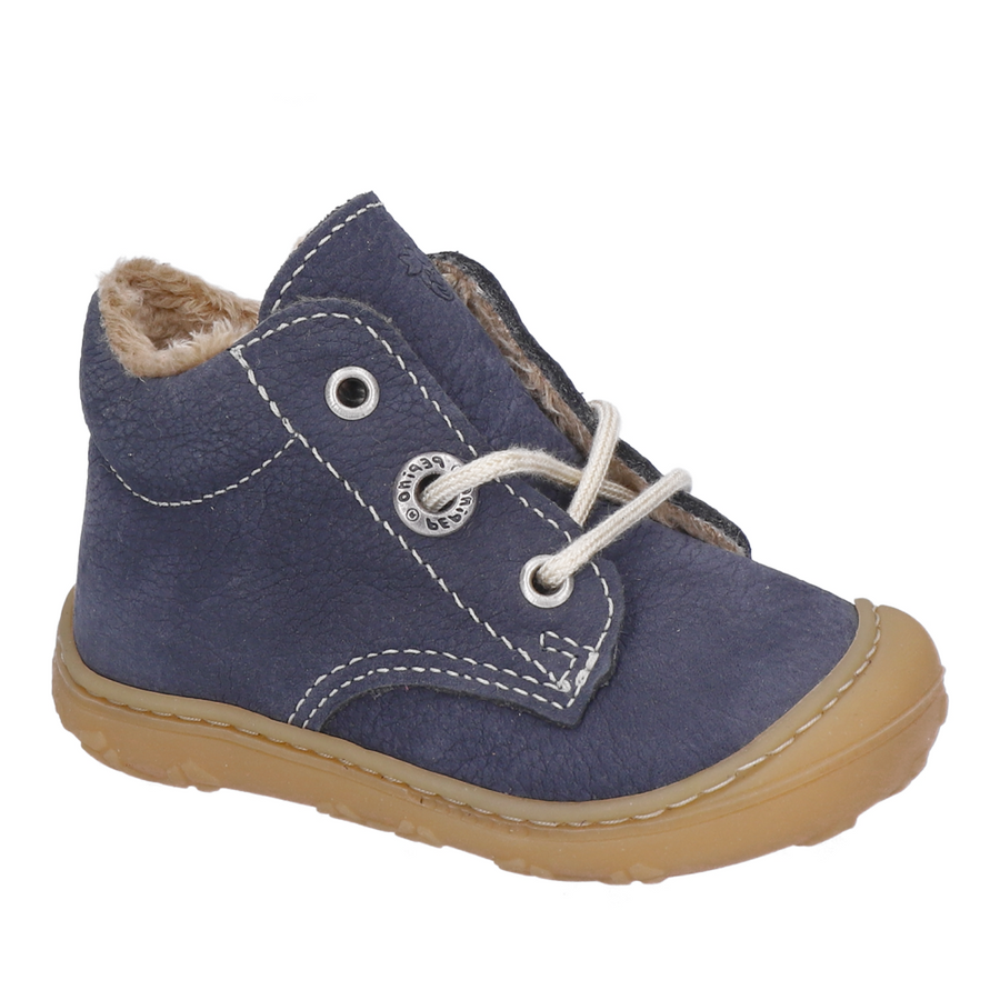 Ricosta Corany Navy Suede Warm Lined Boots