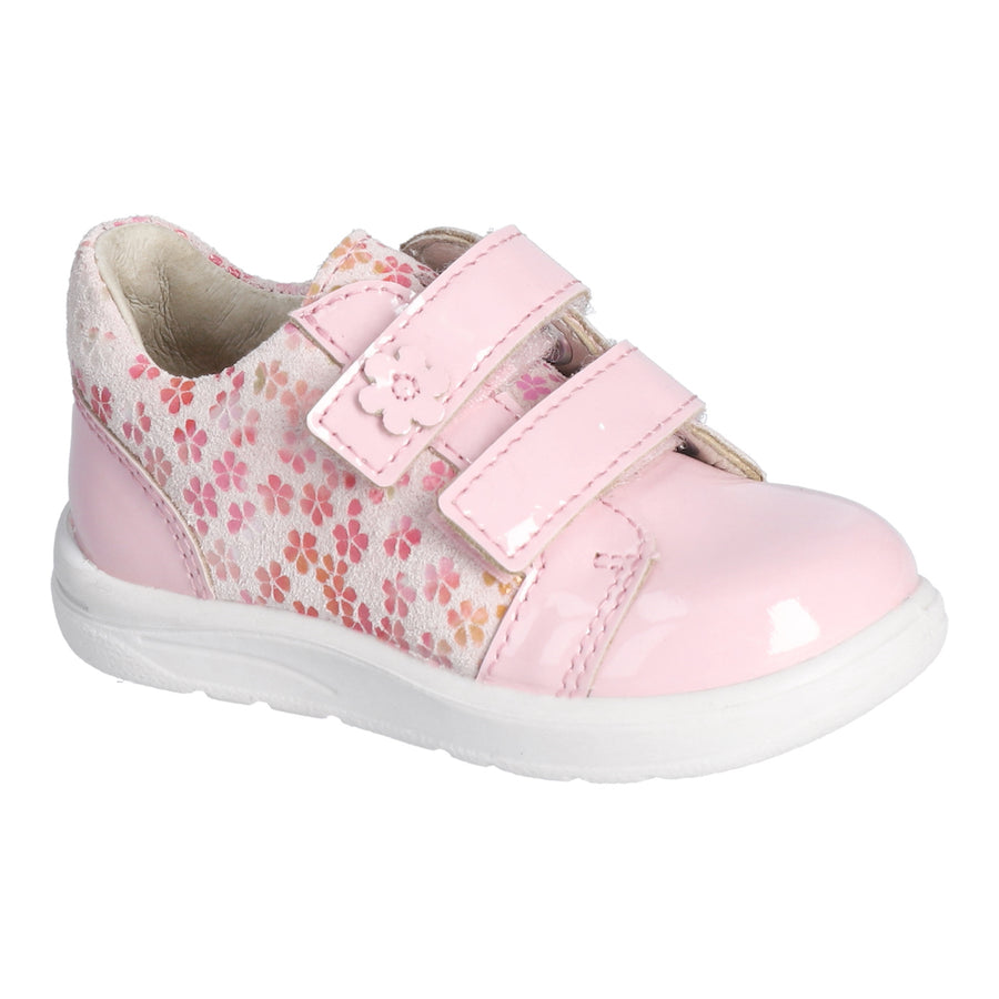 Ricosta Jasmine Blush/Powder Patent Leather Trainers