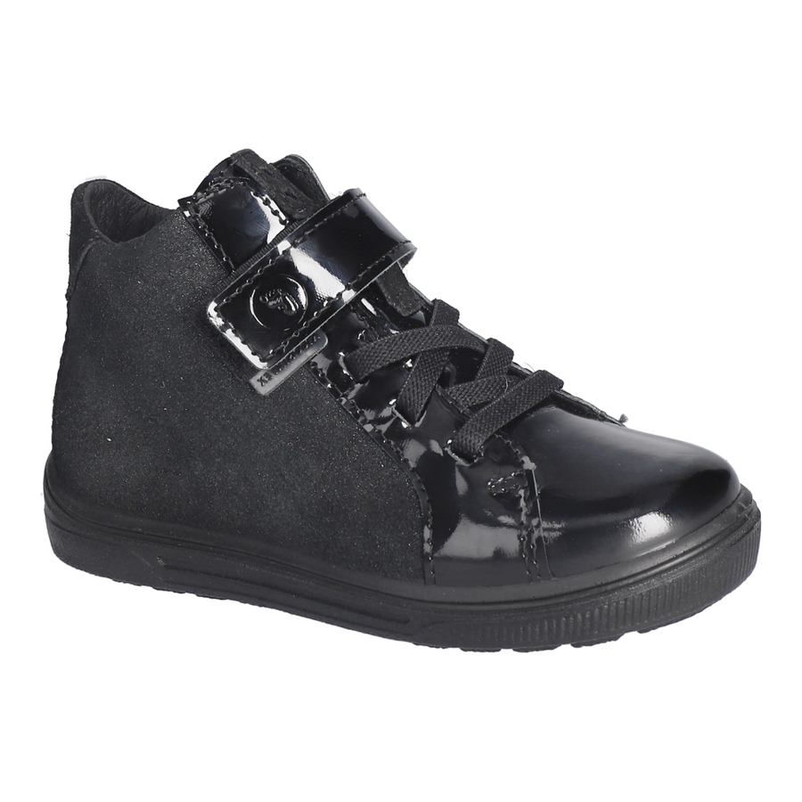 Ricosta Darcy Black Patent Waterproof Boots