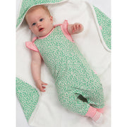 Kite Dinky Ditsy Dungarees Mint (51-8882-BGR)