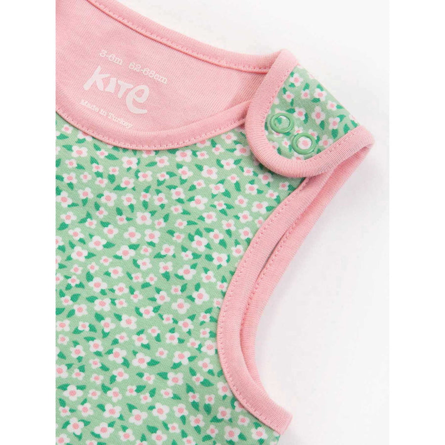 Kite Dinky Ditsy Dungarees Mint (51-8882-BGR)