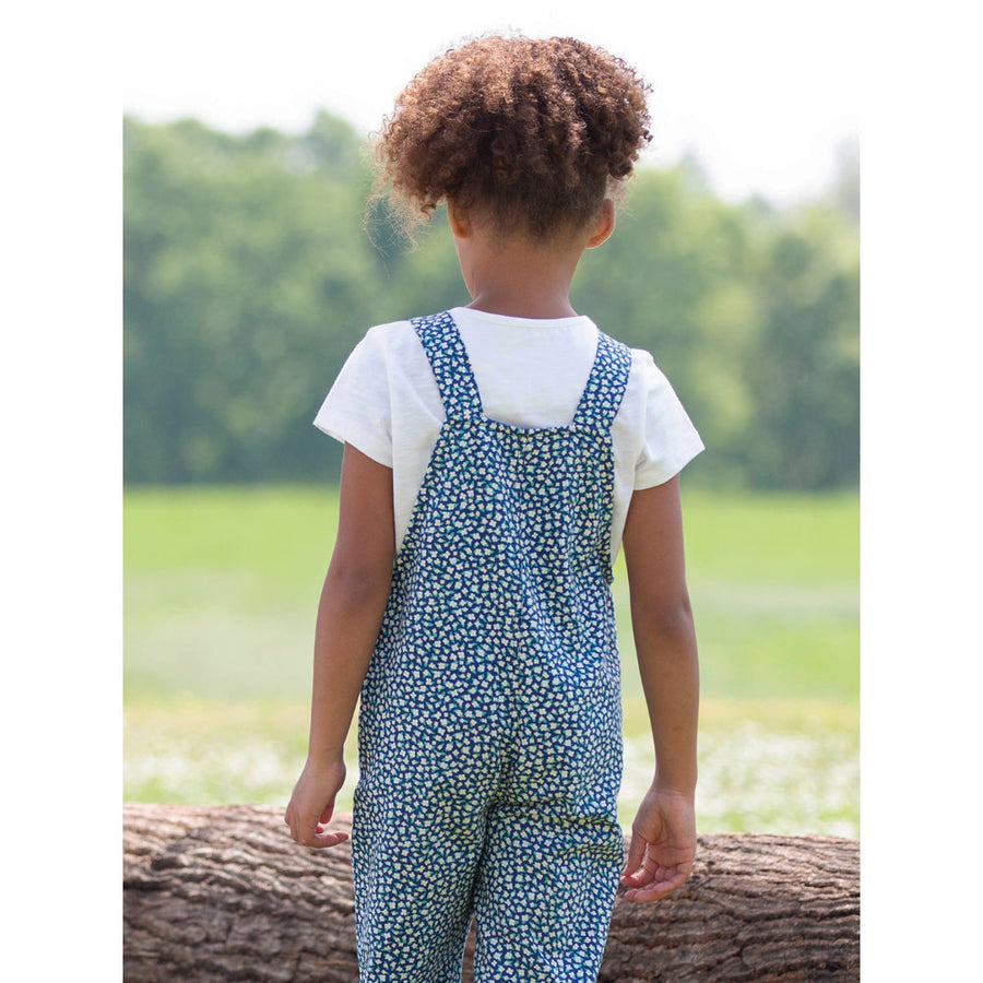 Kite Dinky Ditsy Dungarees Navy (51-9600-OGP)