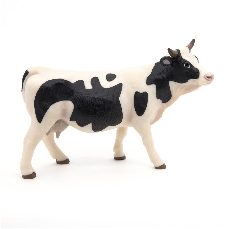 Papo Black And White Cow