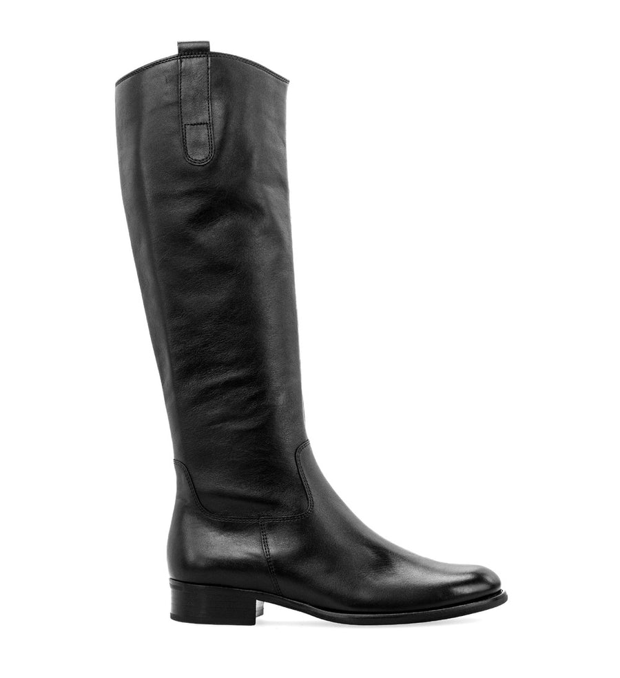 Gabor 51.648.27 Black Knee High Boots