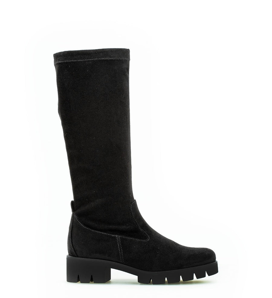 Gabor 51.719.47 Black Knee High Boots