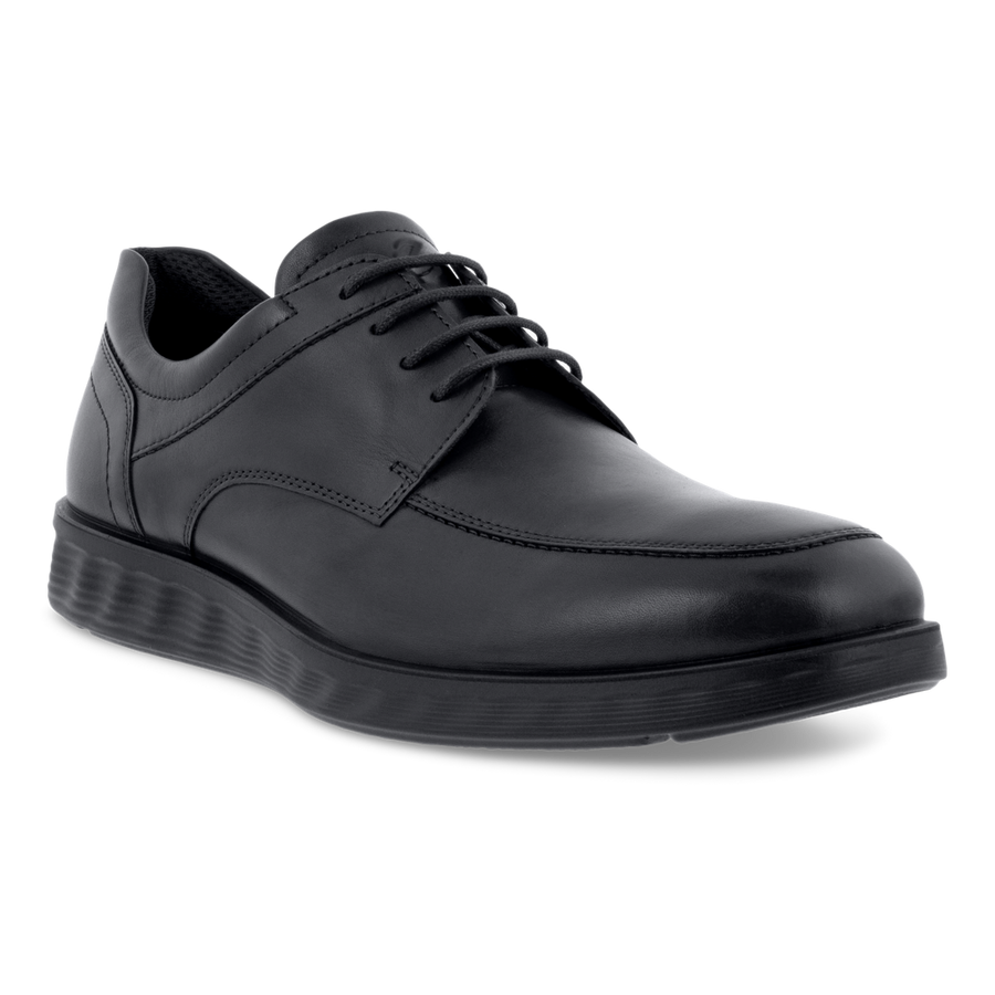 Ecco S Lite Hybrid Derby Black Shoes