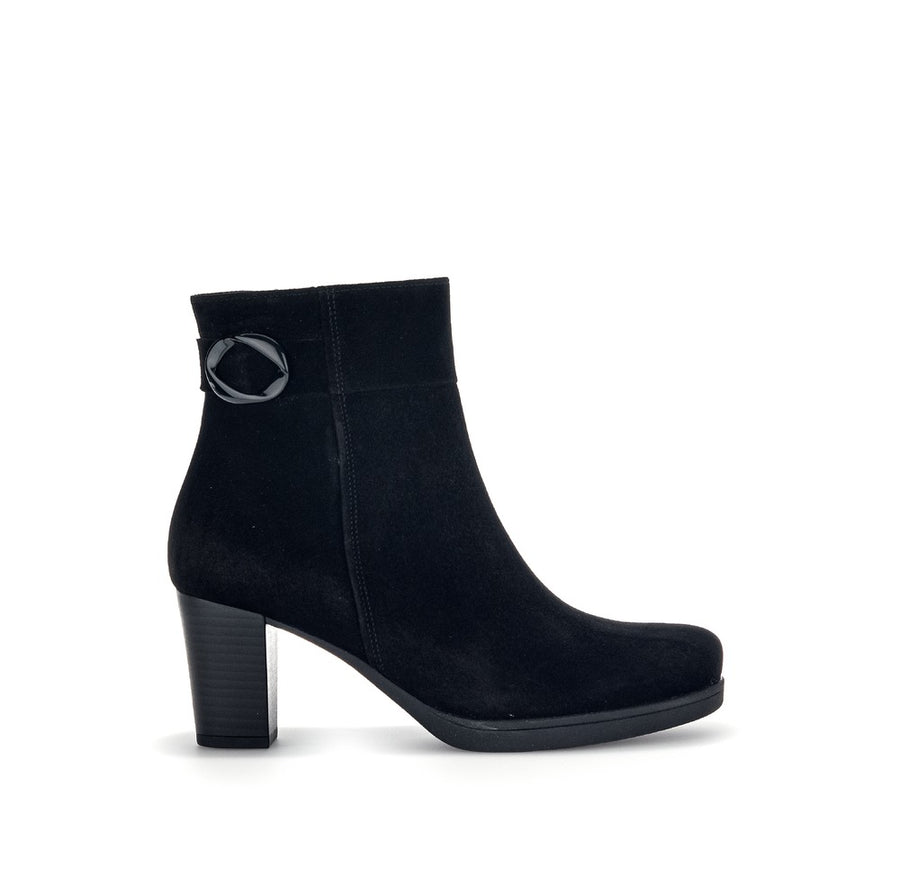 Gabor 52.081.47 Black Ankle Boots