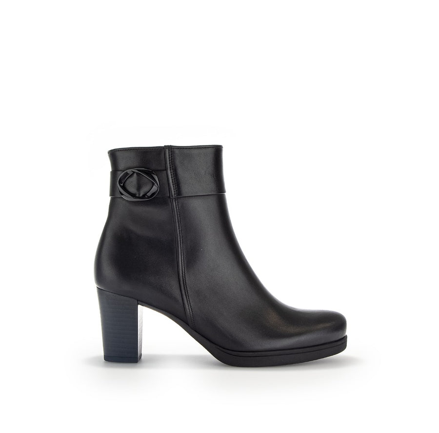 Gabor 52.081.57 Black Ankle Boots