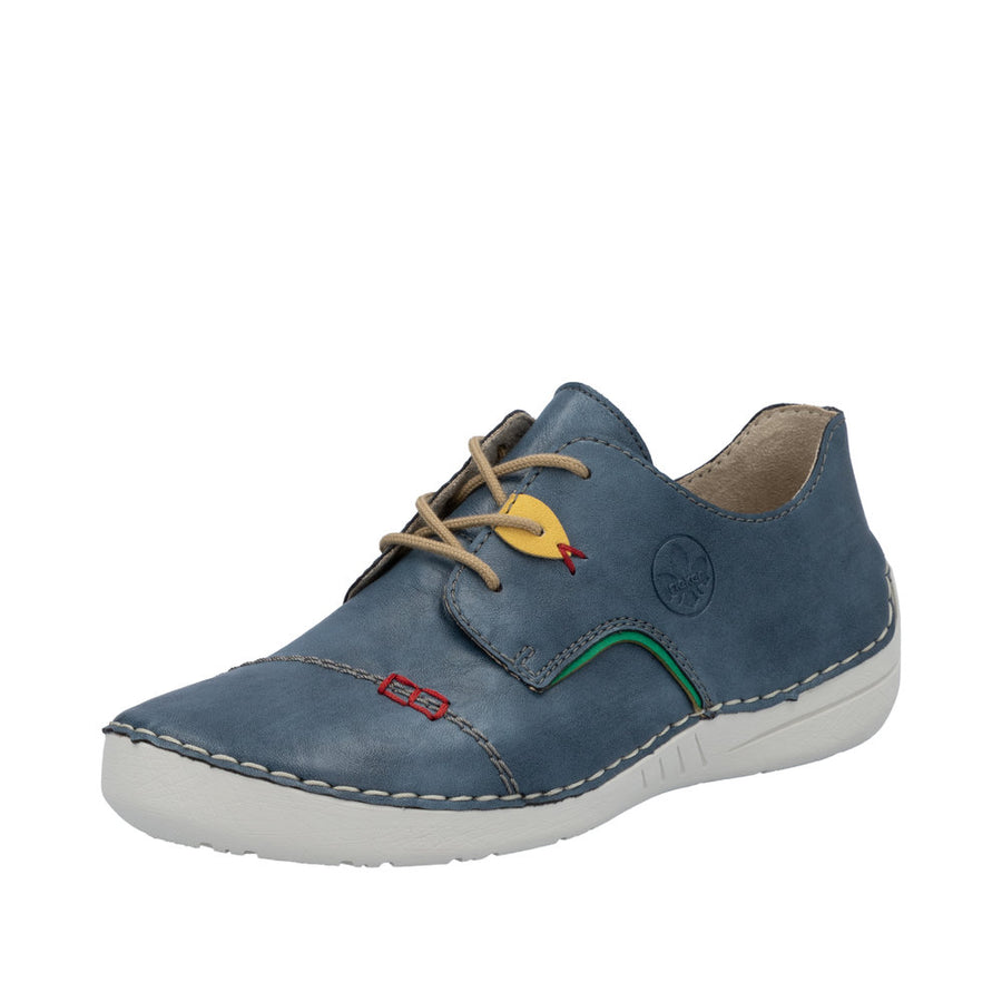 Rieker 52528-14 Blue Casual Shoes