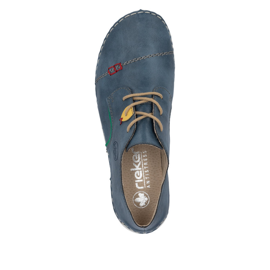 Rieker 52528-14 Blue Casual Shoes