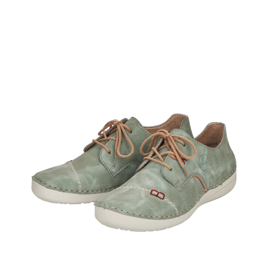 Rieker 52528-52 Green Casual Shoes