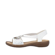 Rieker 60880-80 White Sandals