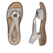 Rieker 60880-90 Metallic Sandals