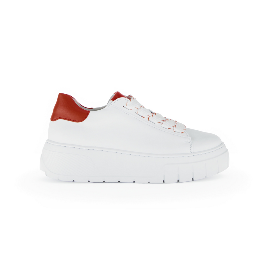 Gabor Rio 63.222.25 White/Red Chunky Sneaker