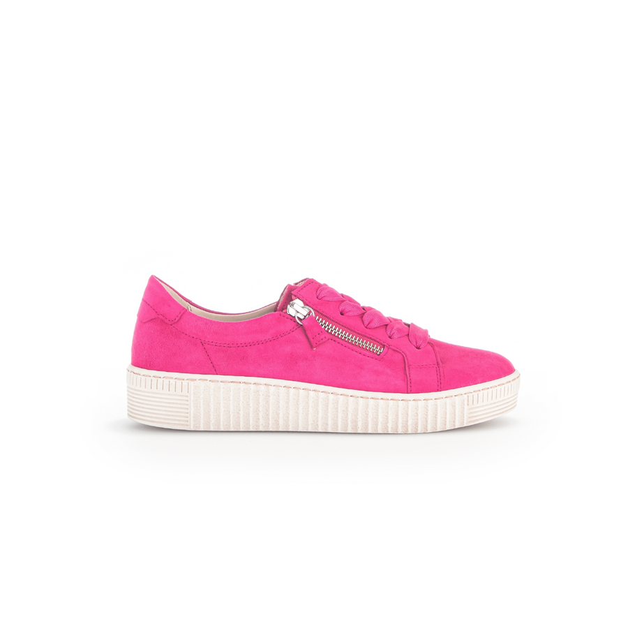 Gabor Wisdom 63.334.15 Pink Suede Sneakers