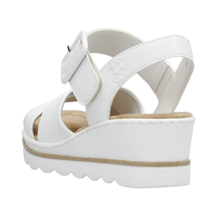 Rieker 67463-80 White Sandals