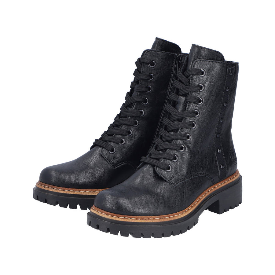 Rieker 72647-00 Black/Black Boots