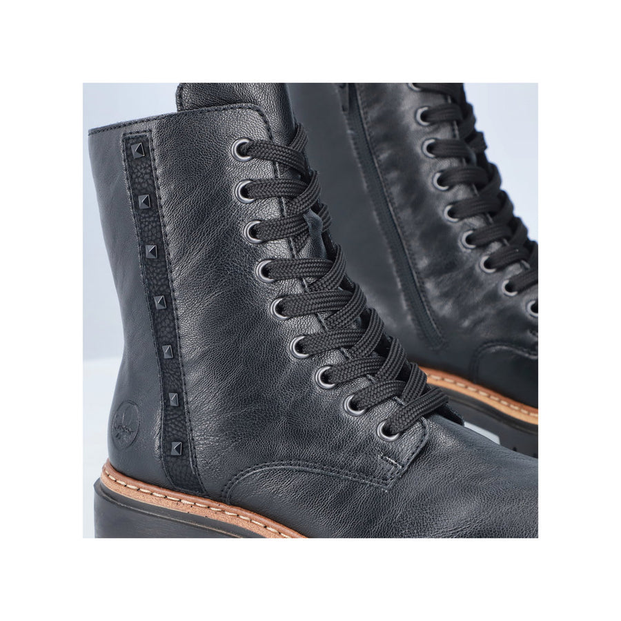 Rieker 72647-00 Black/Black Boots