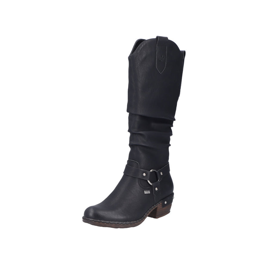 Rieker 93670-00 Black Boots