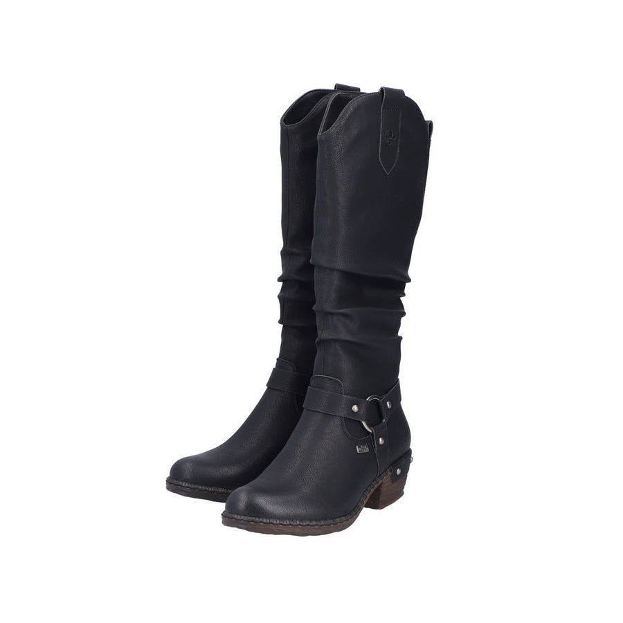 Rieker 93670-00 Black Boots