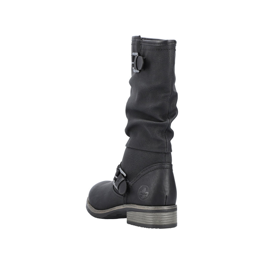 Rieker 98860-00 Black/Black Boots