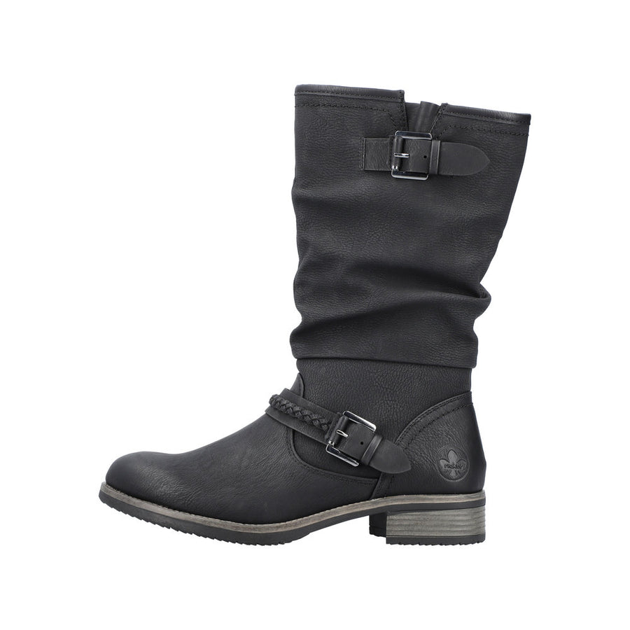 Rieker 98860-00 Black/Black Boots