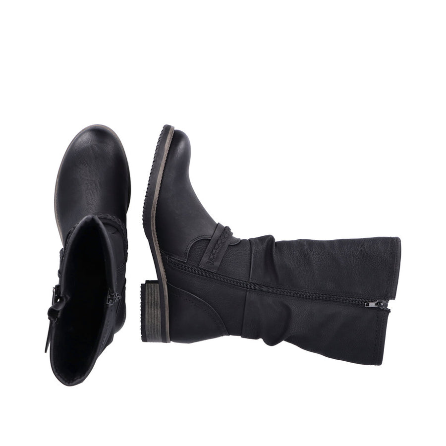 Rieker 98860-00 Black/Black Boots