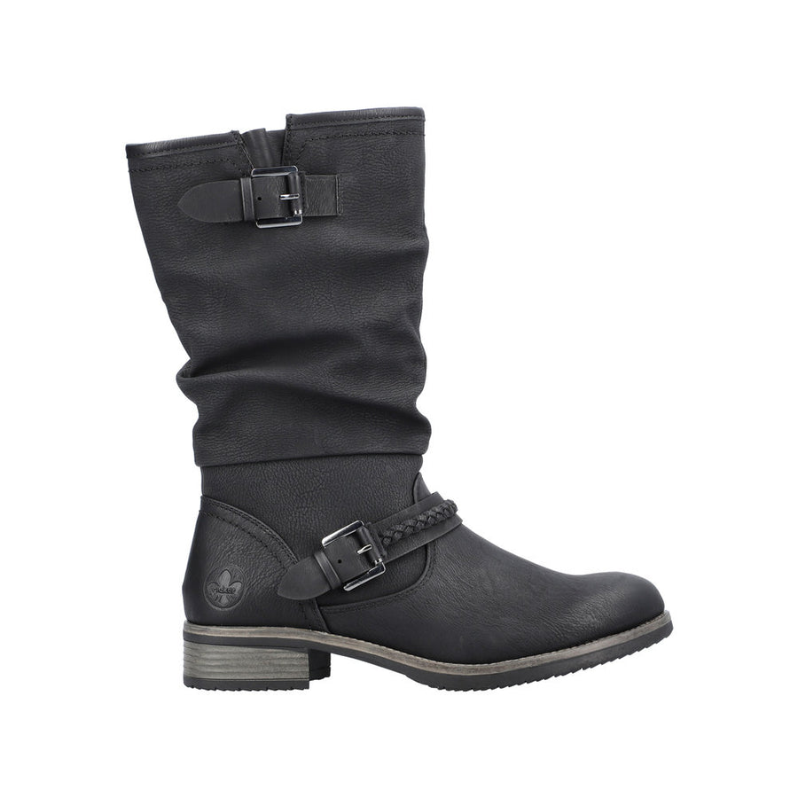 Rieker 98860-00 Black/Black Boots