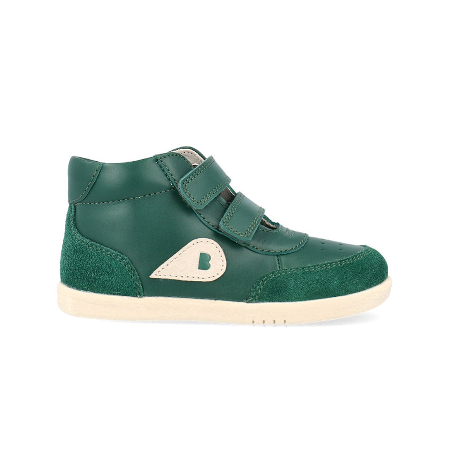 Bobux Champ High I-Walk Deep Emerald + Chalk