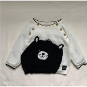 Fable & Bear Natural White Jumper H19-08 Bear