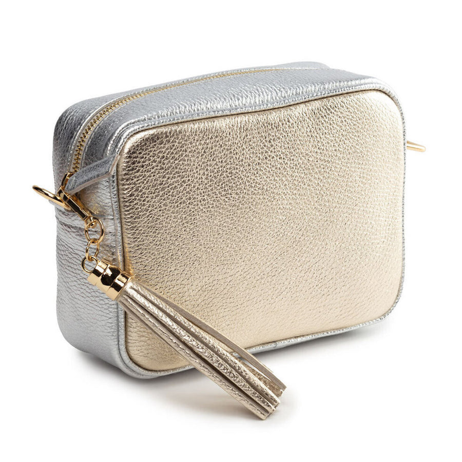 Elie Beaumont Blend Crossbody Metallic Gold EBB5034.1