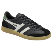 Gola Viper Leather Black/Off White/Evergreen/Gum Mens Trainers