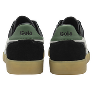 Gola Viper Leather Black/Off White/Evergreen/Gum Mens Trainers