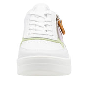 Remonte D0J01-86 White Combination Leather Casual Shoes