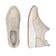 Remonte D0T08-61 Beige Combination Casual Shoes