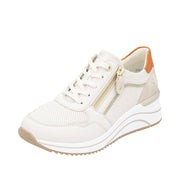 Remonte D0T10-80 White Combination Casual Shoes