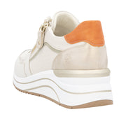 Remonte D0T10-80 White Combination Casual Shoes