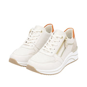 Remonte D0T10-80 White Combination Casual Shoes